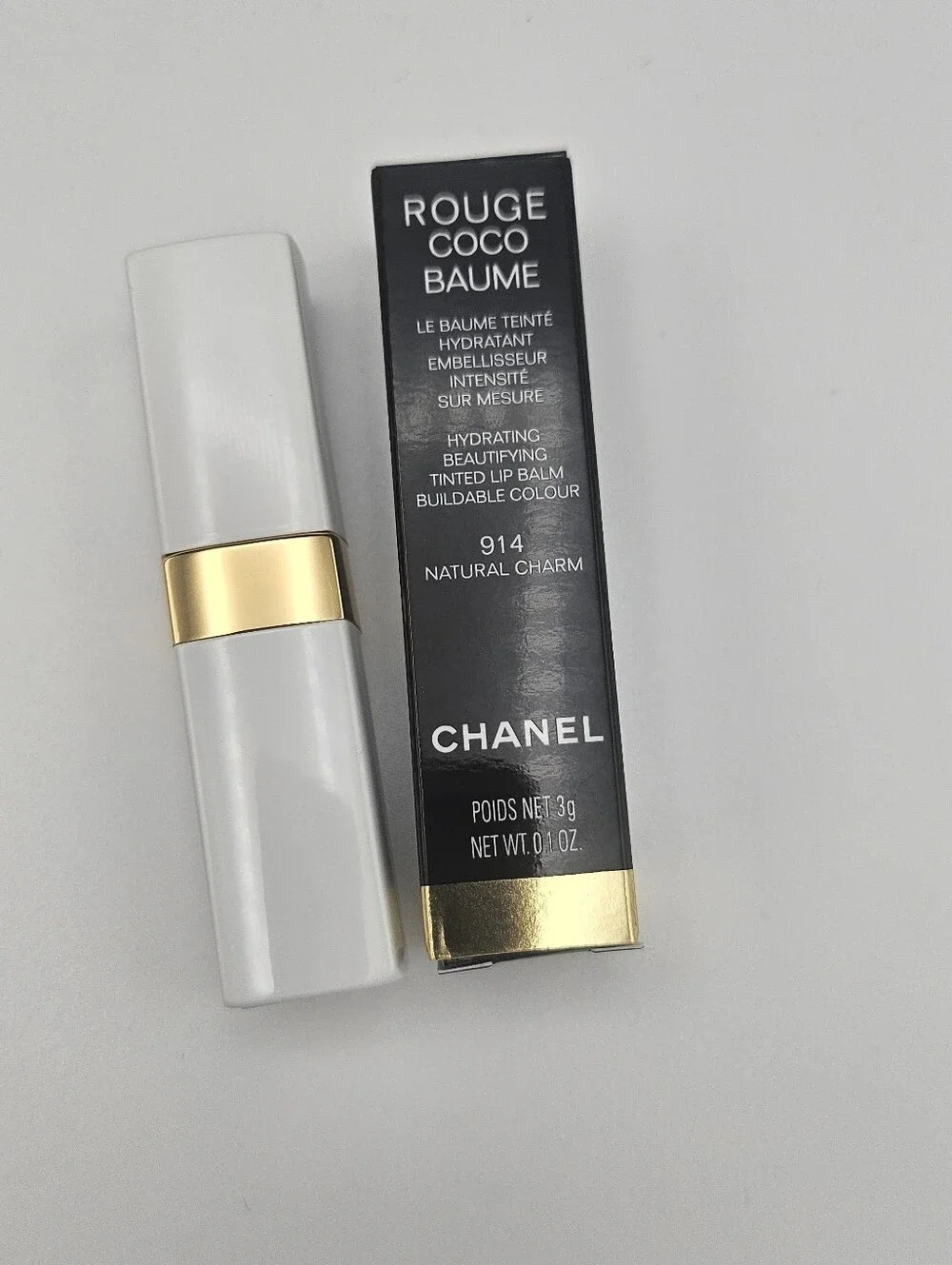 Brand New CHANEL Rouge Coco Baume Lipstick - Natural Charm